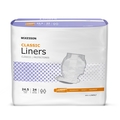 Mckesson Incontinence Liner 24.5" L Contoured Light, PK 24 LINERLT